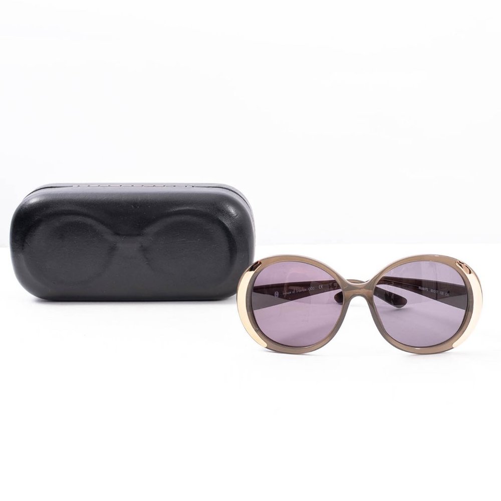 House of Harlow Nicole Round Oversized Sunglasses